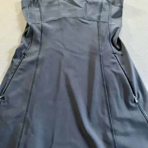 Athleta Levitate Black Athletic Mini Dress Womens XXS NWOT - Picture 4 of 8